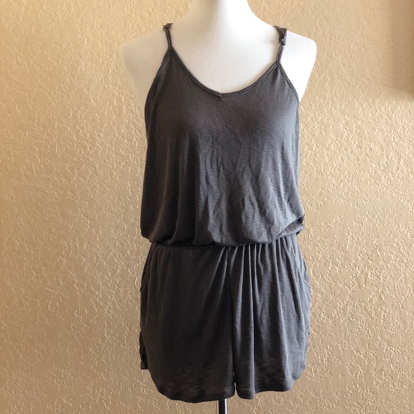 Swell ribbed green romper size Medium - Picture 7 of 8